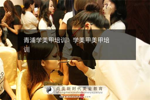 青浦学美甲培训：学美甲美甲培训