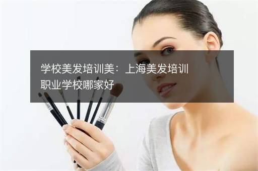 学校美发培训美：上海美发培训职业学校哪家好