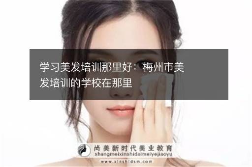 学习美发培训那里好：梅州市美发培训的学校在那里