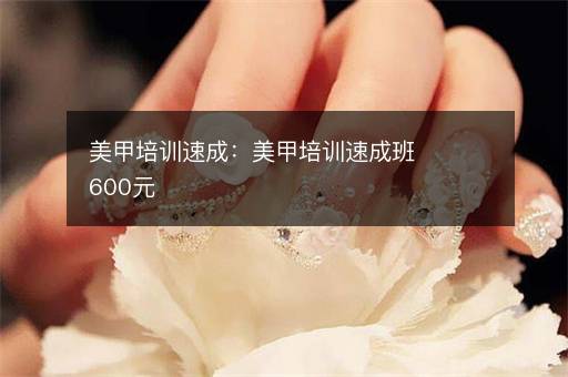美甲培训速成：美甲培训速成班600元