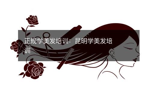 正规学美发培训：昆明学美发培训