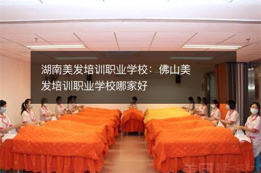 湖南美发培训职业学校：佛山美发培训职业学校哪家好