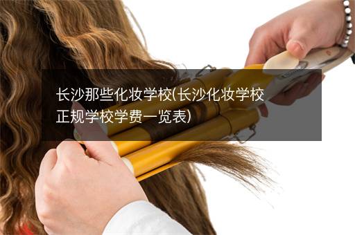 长沙那些化妆学校(长沙化妆学校正规学校学费一览表)